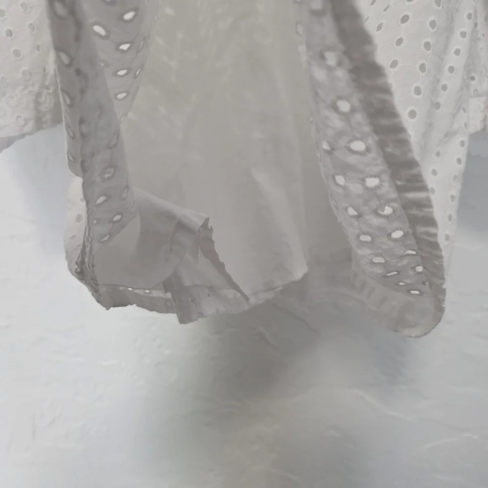 A New Day Target Emroidered White Top Size Large - Picture 5 of 12